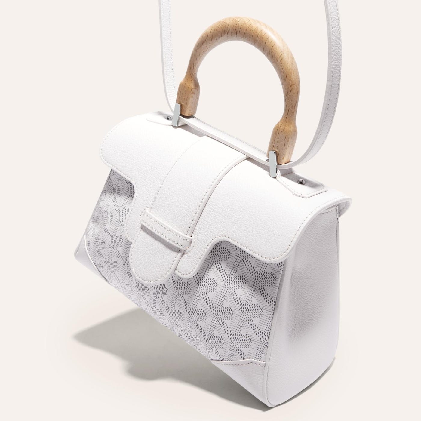 Goyard Saigon Souple Mini Bag White - Image 4